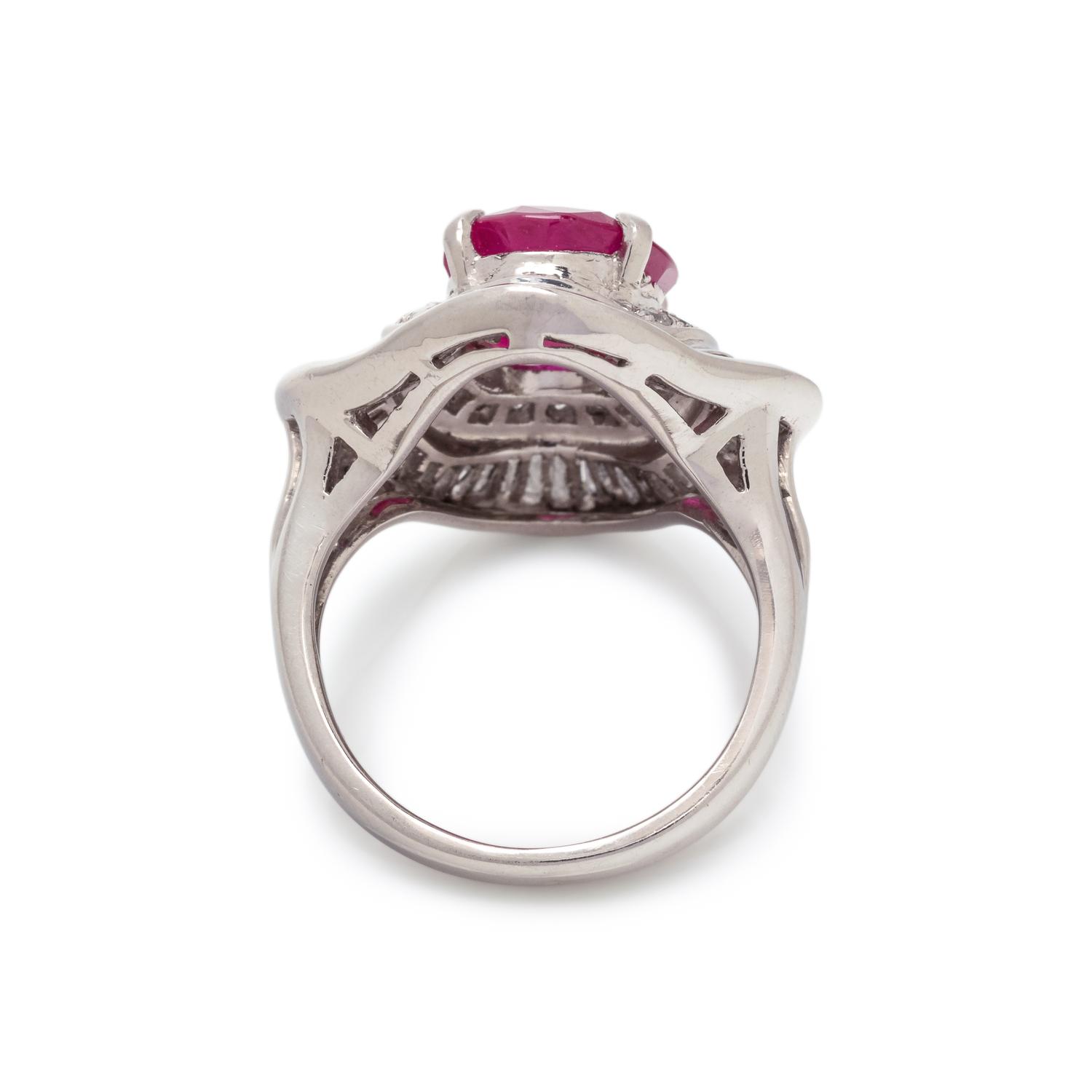 RUBY AND DIAMOND RING