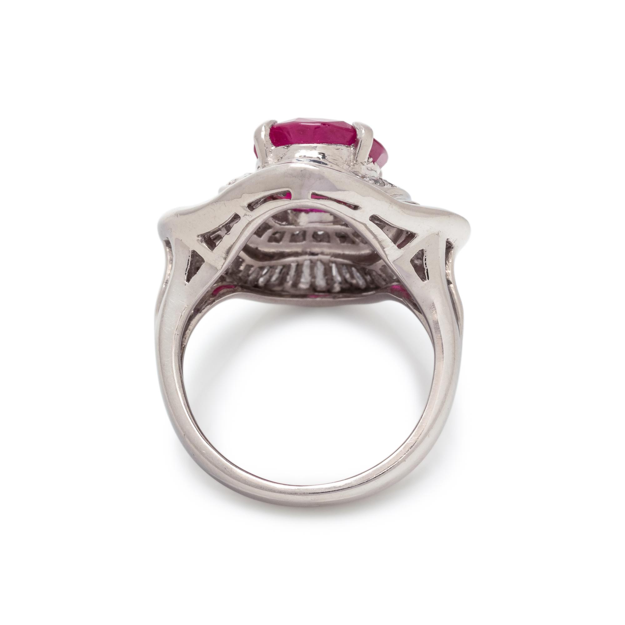 RUBY AND DIAMOND RING