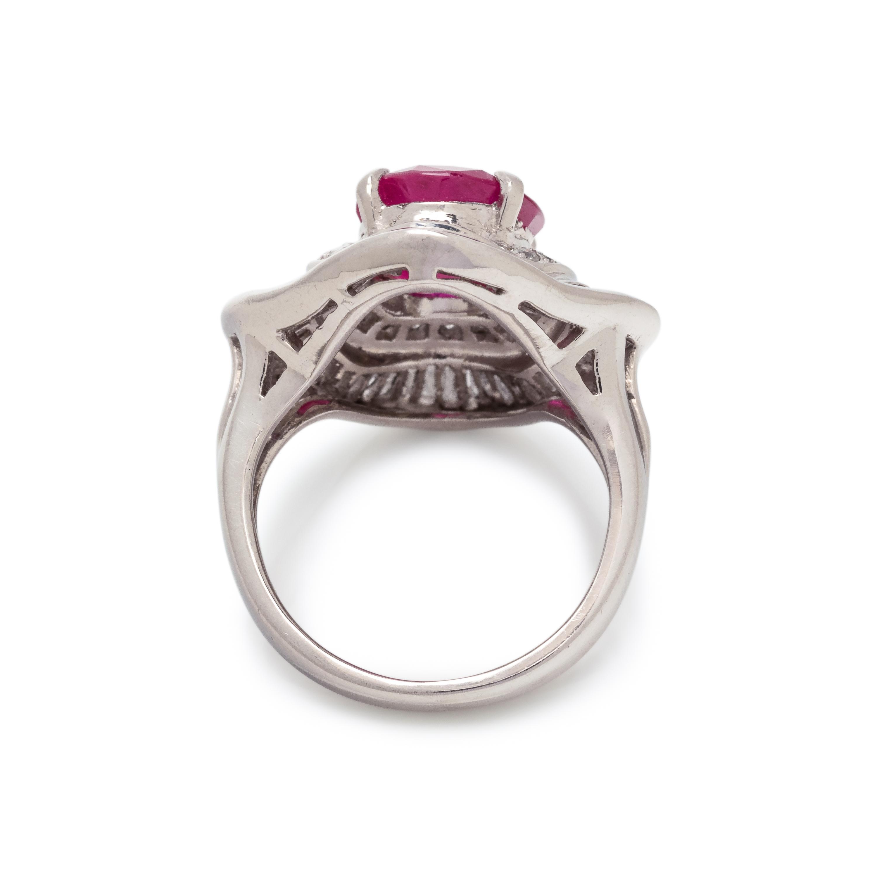 RUBY AND DIAMOND RING