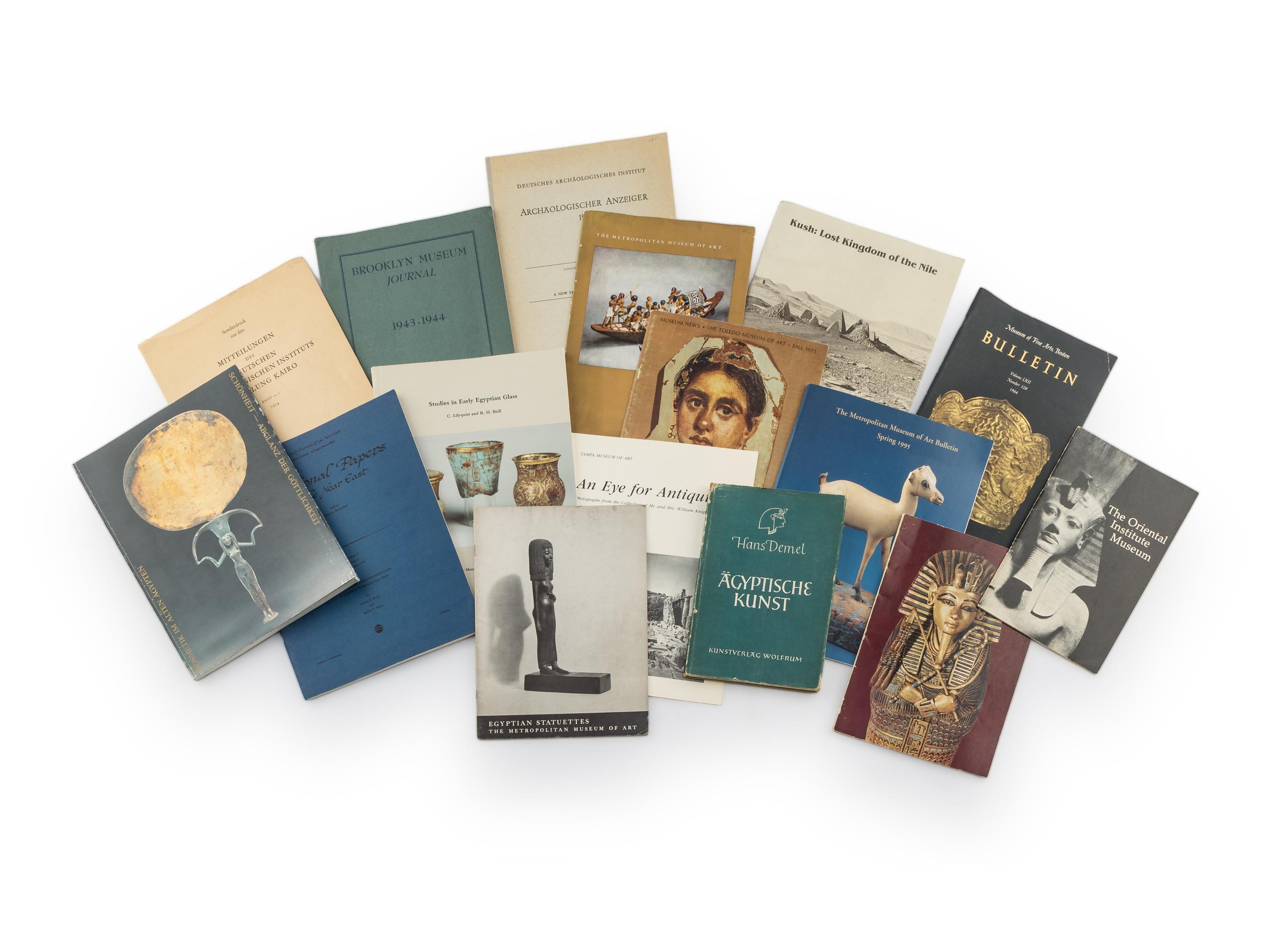 A Collection of 70 Egyptian Art Reference Books