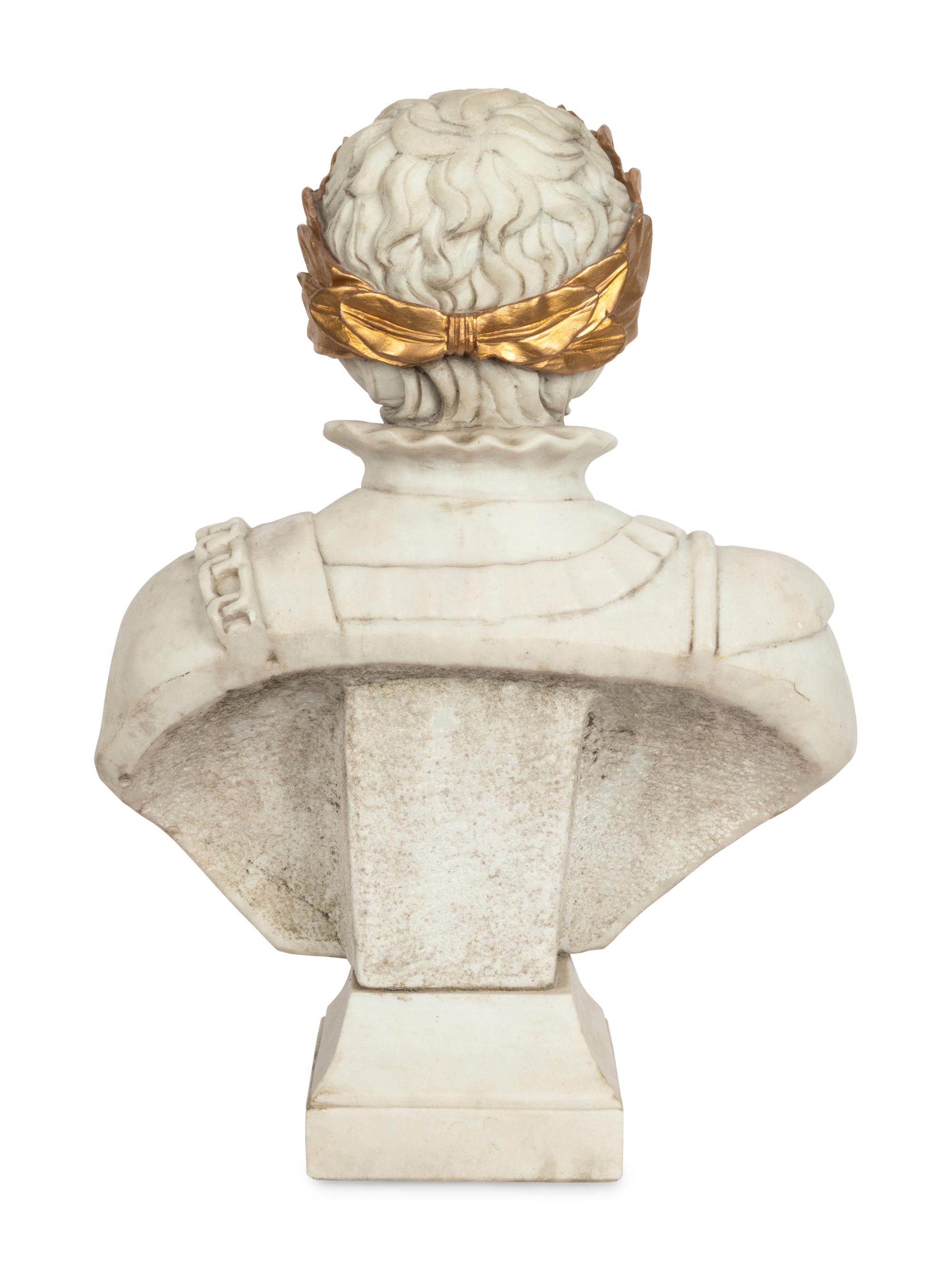 A Marble Bust of Napoleon