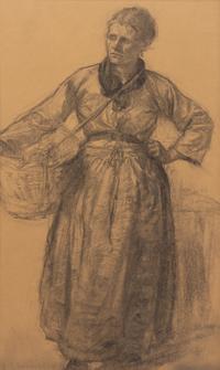 Femme au panier