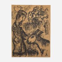 Marc Chagall (French/Russian, 1887-1985) Paysan à la Chèvre