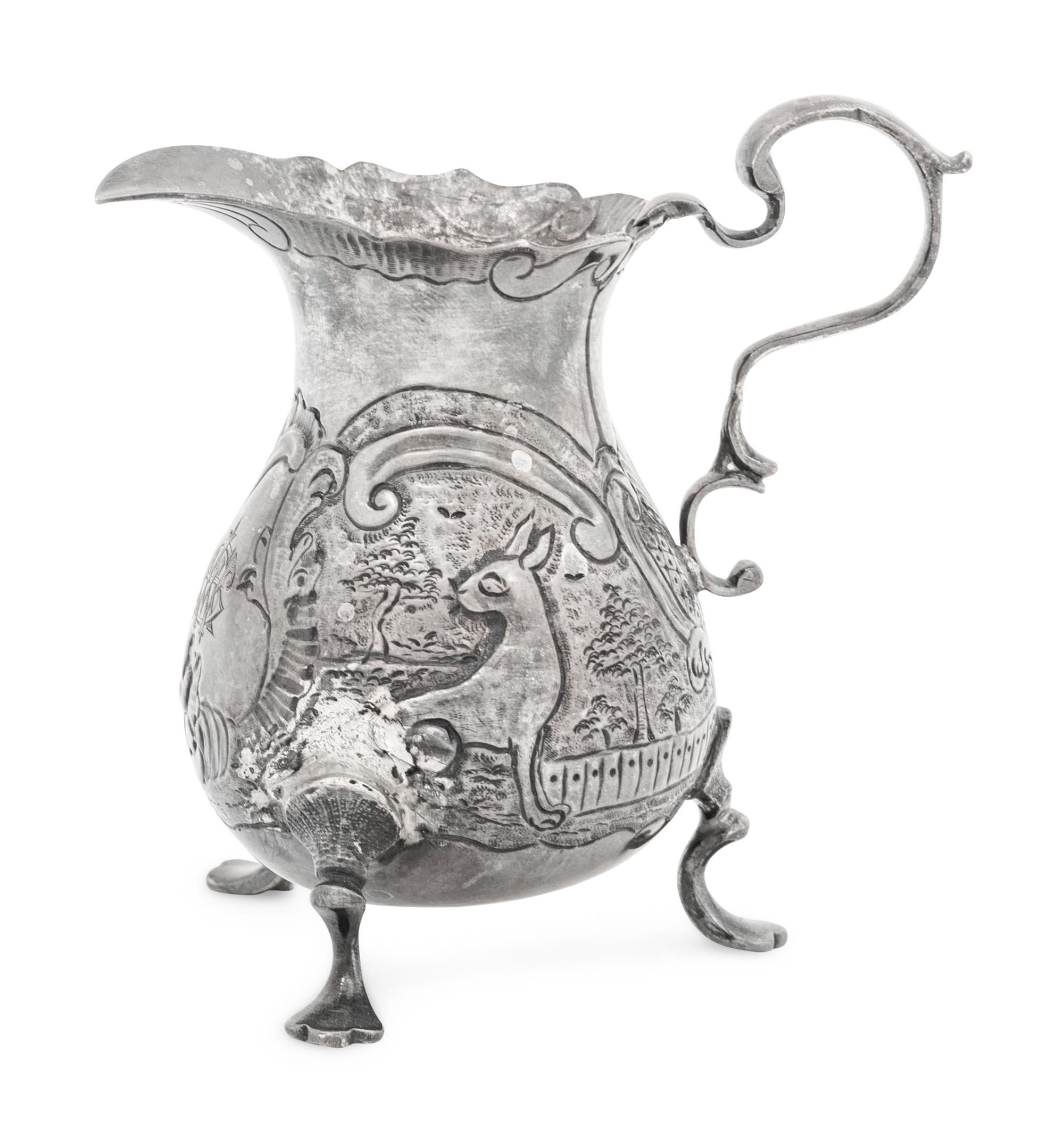 A George II Silver Creamer