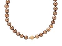 BROWN CULTURED PEARL NECKLACE