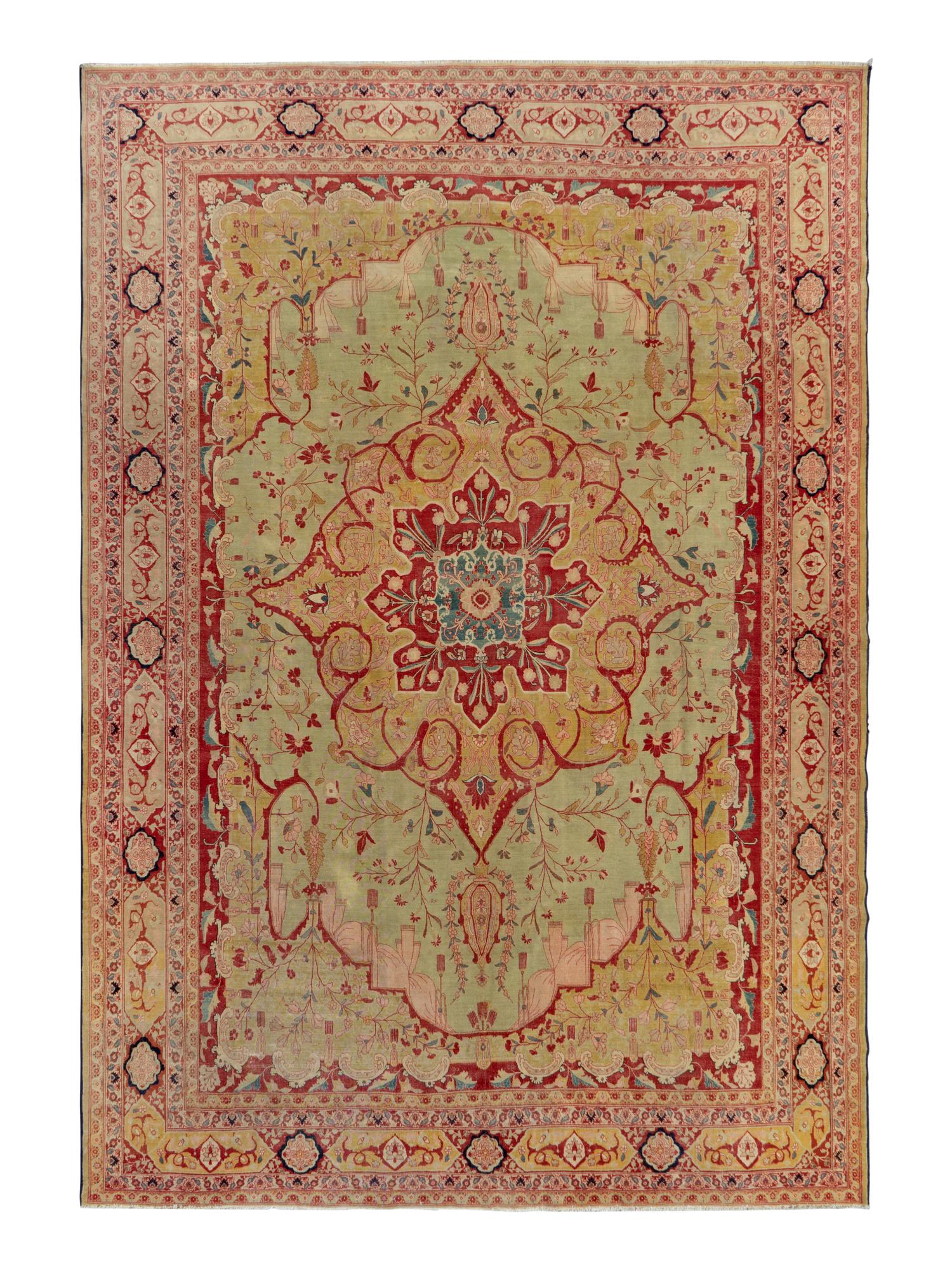 An Oushak Wool Rug — EARLY 20TH CENTURY