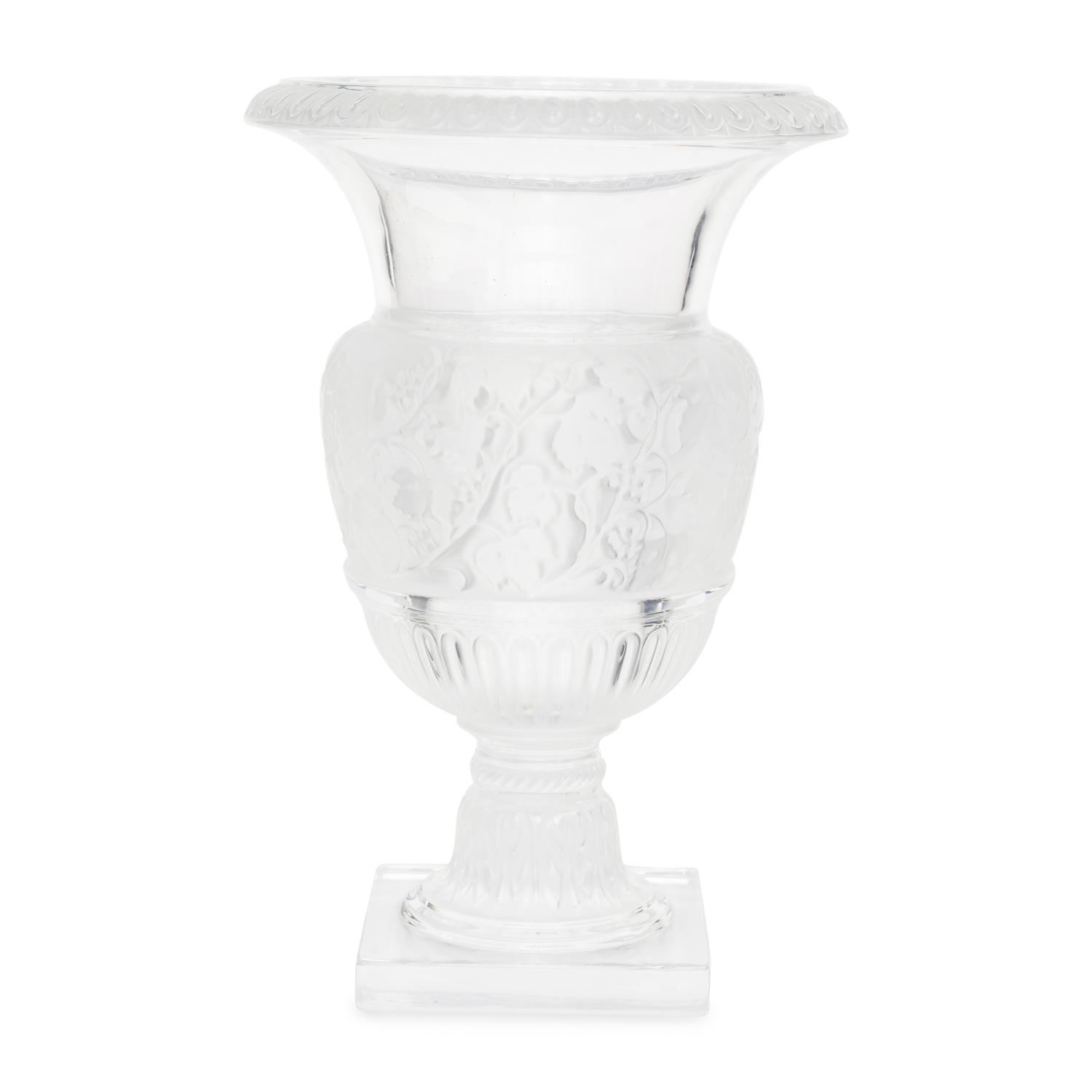 A Lalique Versailles Vase