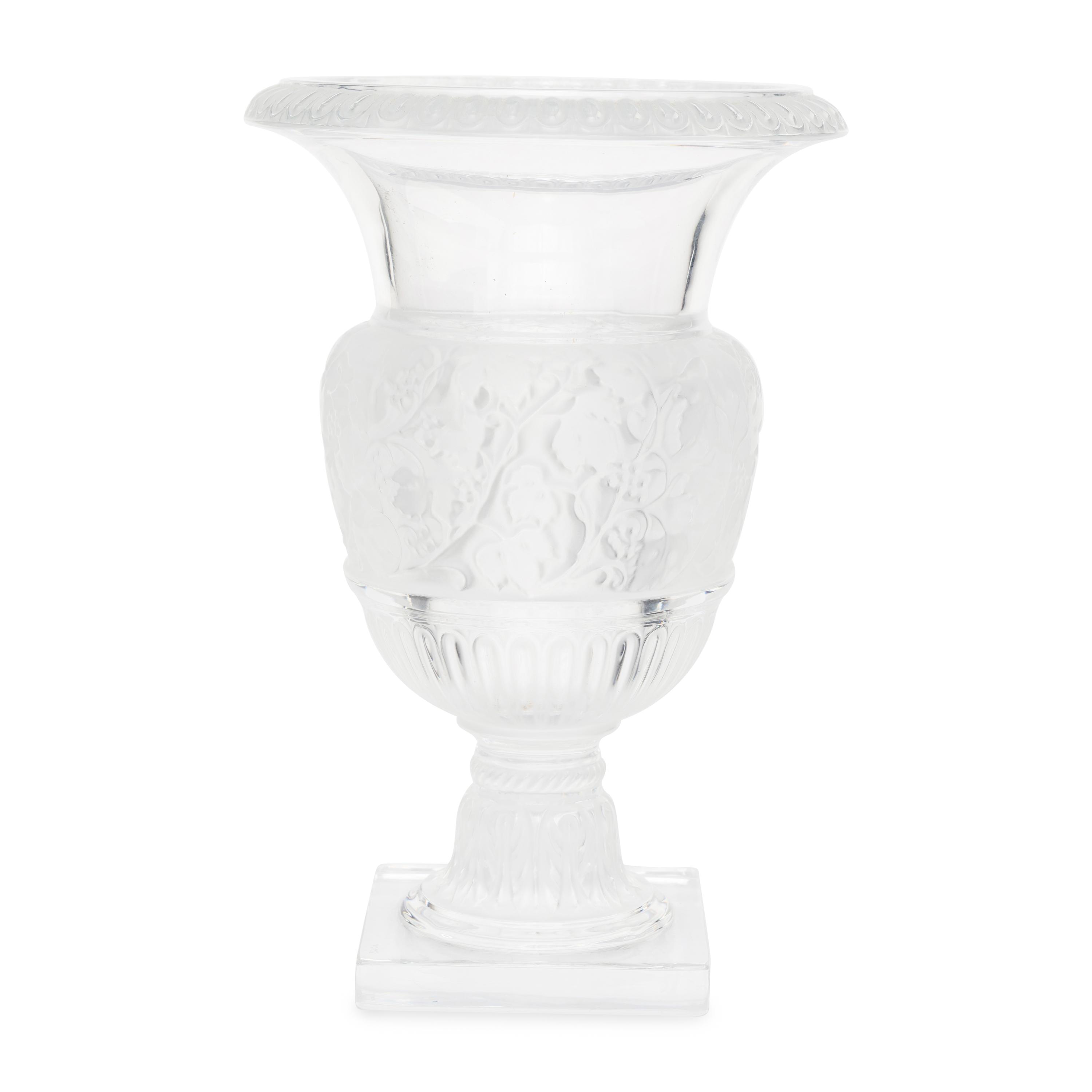 A Lalique Versailles Vase