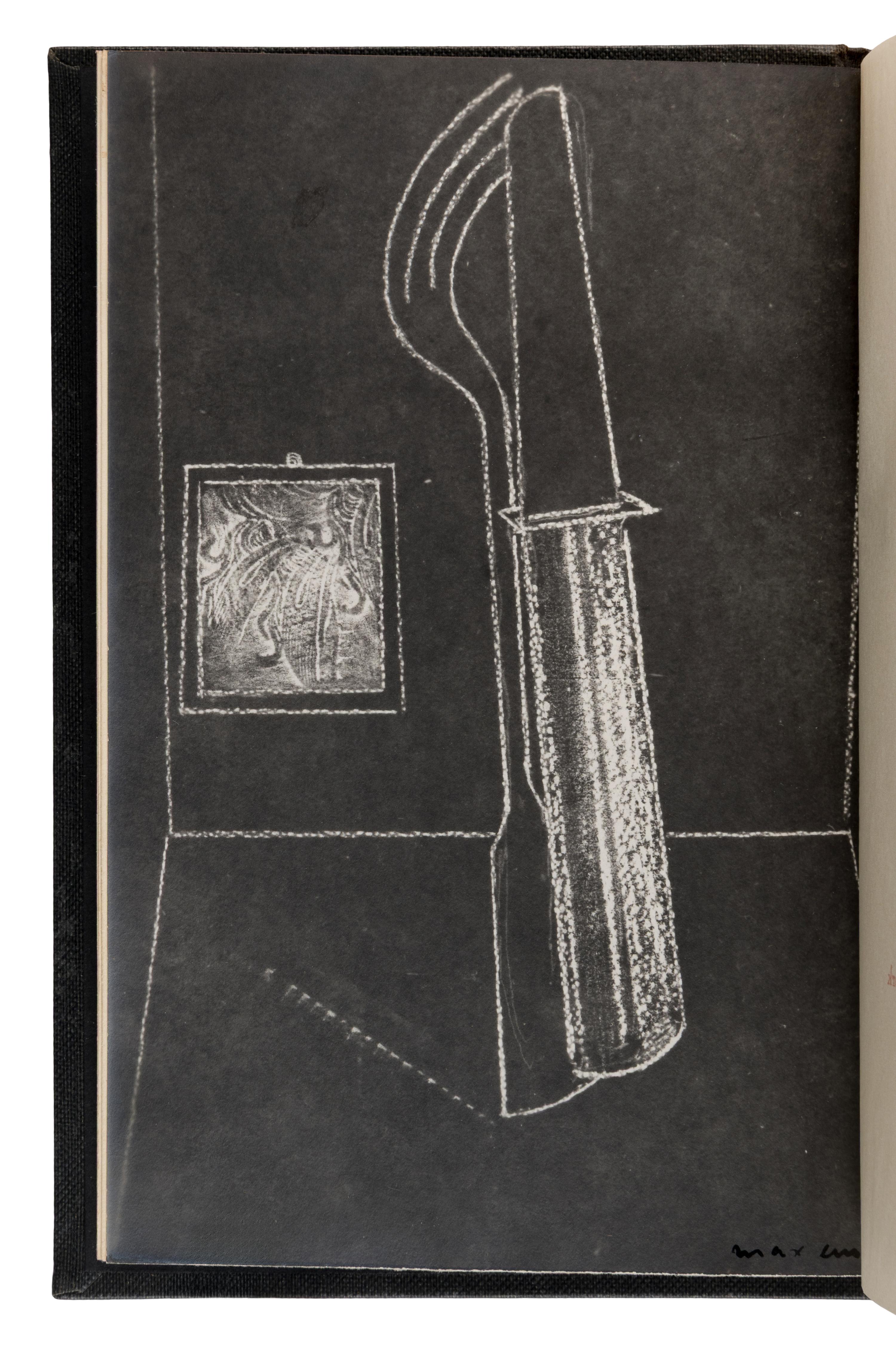 [Artist Book]. -- [Ernst, Max (1891-1976), artist]. -- Crevel, René (1900-1935). Mr. Knife Miss Fork . Translated by Kay Boyle. Paris: The Black Sun Press, 1931.