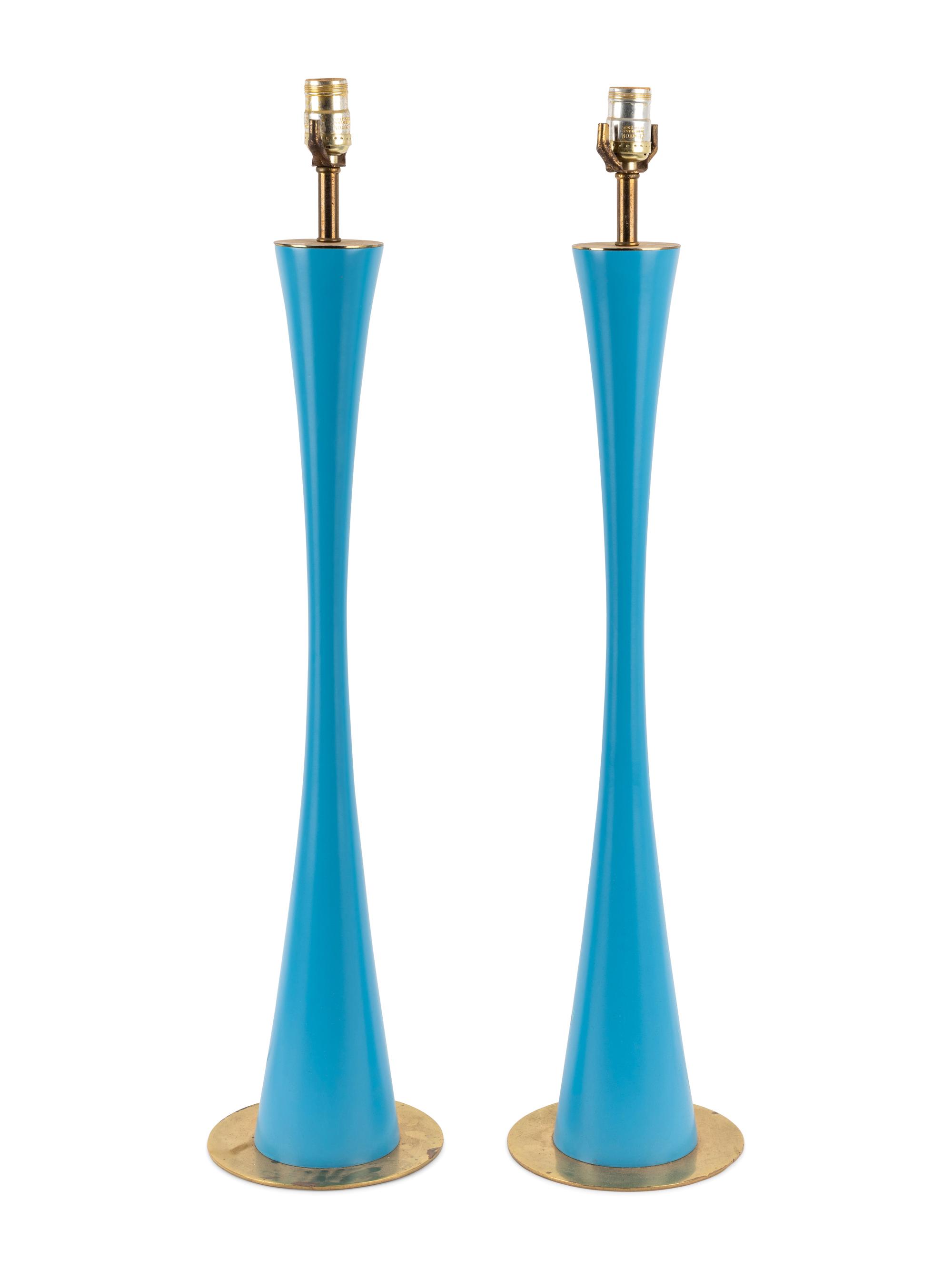 Pair of Table Lamps Hansen, USA