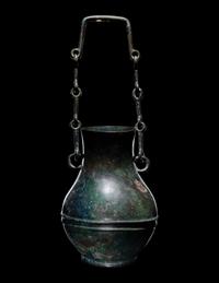 A Bronze Ritual Wine Vessel, Hu