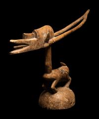 A Bamana Wood Antelope (Chiwara)