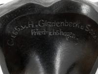 A Pair of German Bronze and Onyx Busts