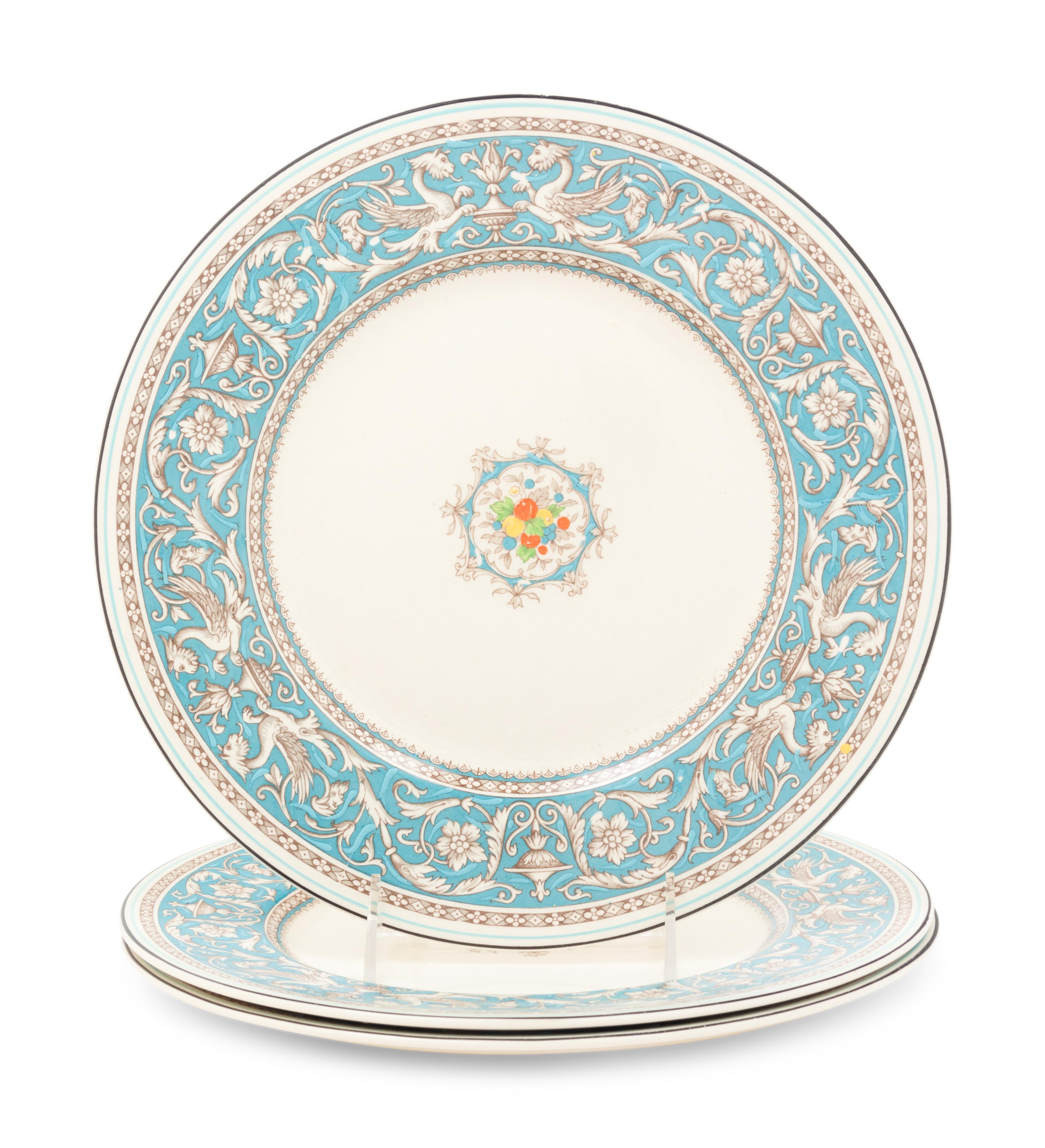 A Wedgwood Florentine Porcelain Dinner Service
