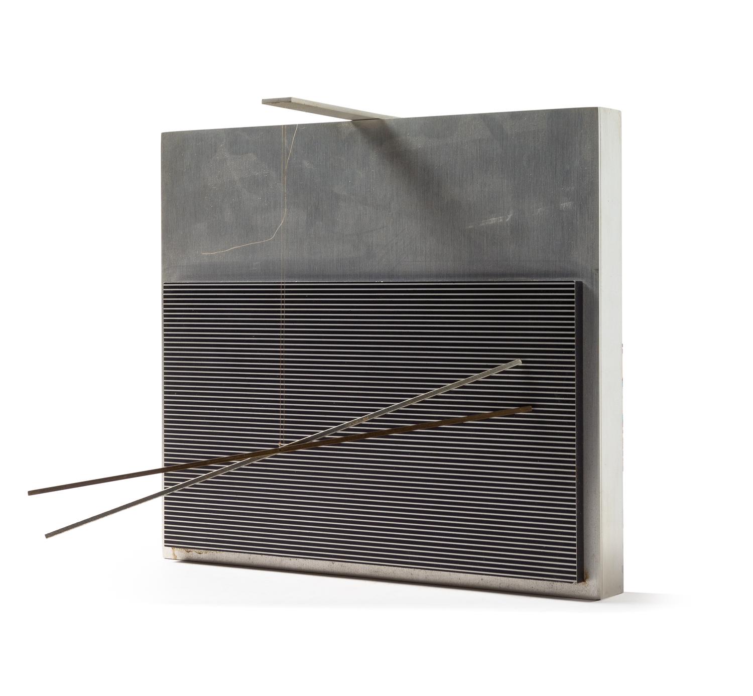 Jesus Rafael Soto, (Venezuelan, 1923-2005), Vibrations Metalliques, 1969