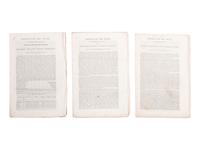 [VAN BUREN, Martin] -- [HARRISON, William Henry]. A group of pamphlets related to the 1836 and 1840 political rivalry, comprising:
