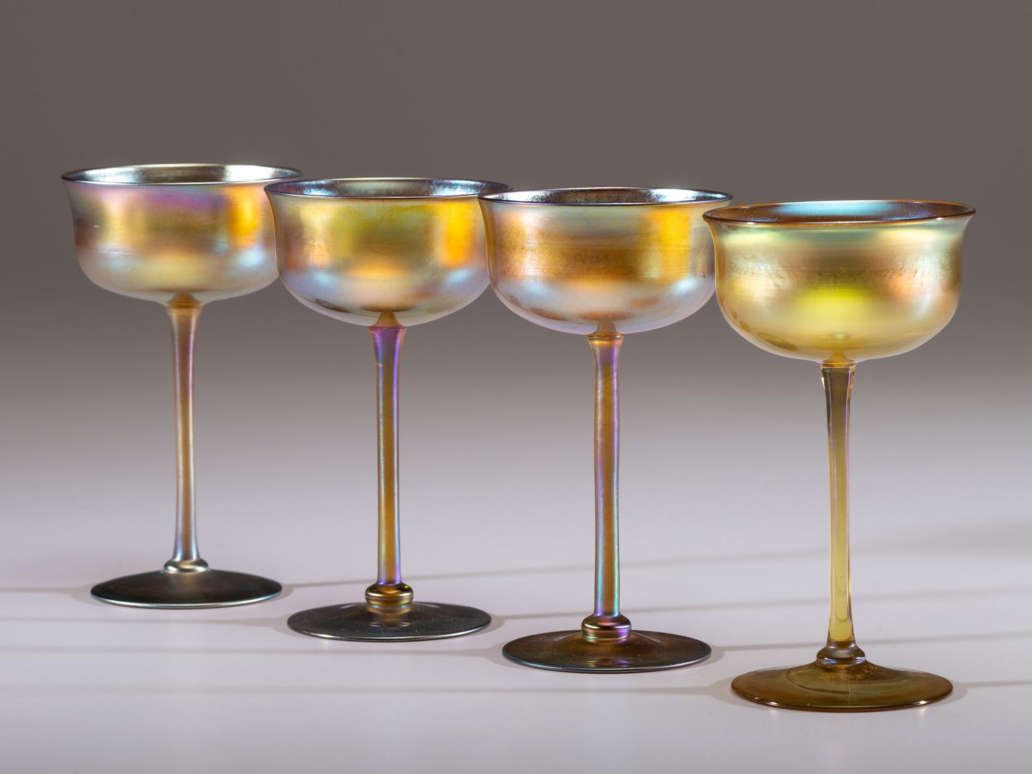 Four Wine Glasses