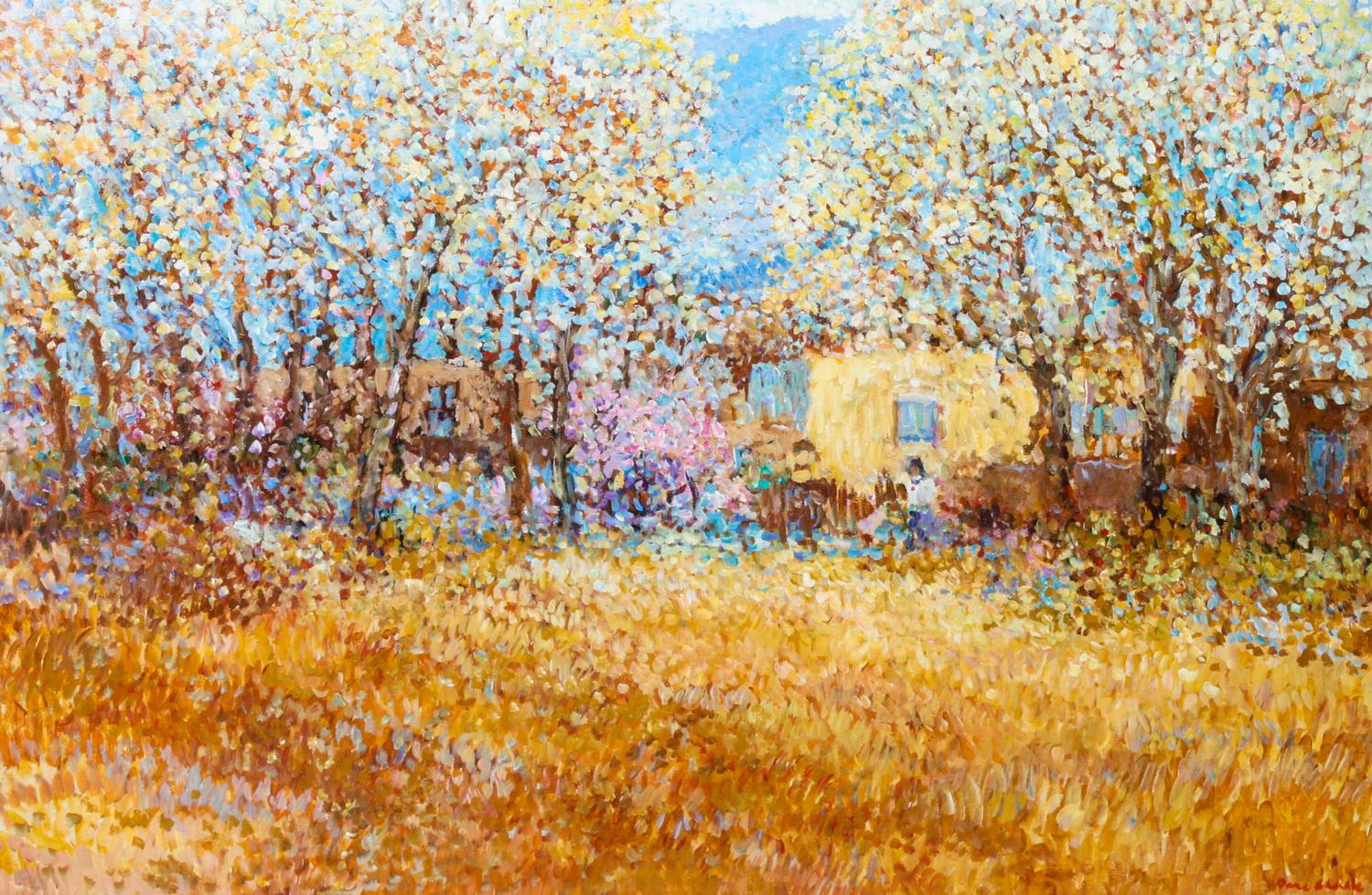 Dane Clark, (American, b. 1934), New Mexico Landscape