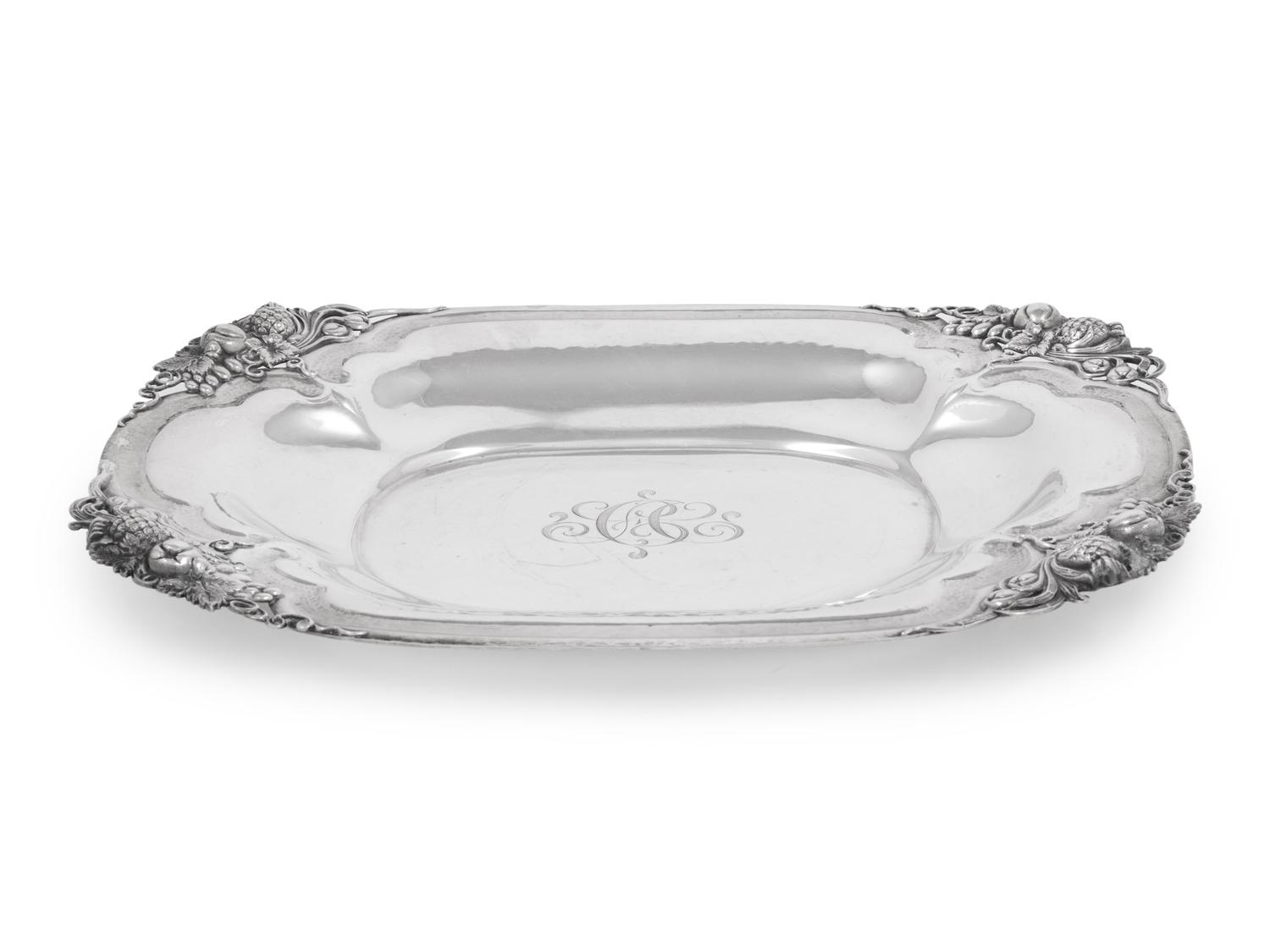 An American Arts and Crafts Silver Serving Dish