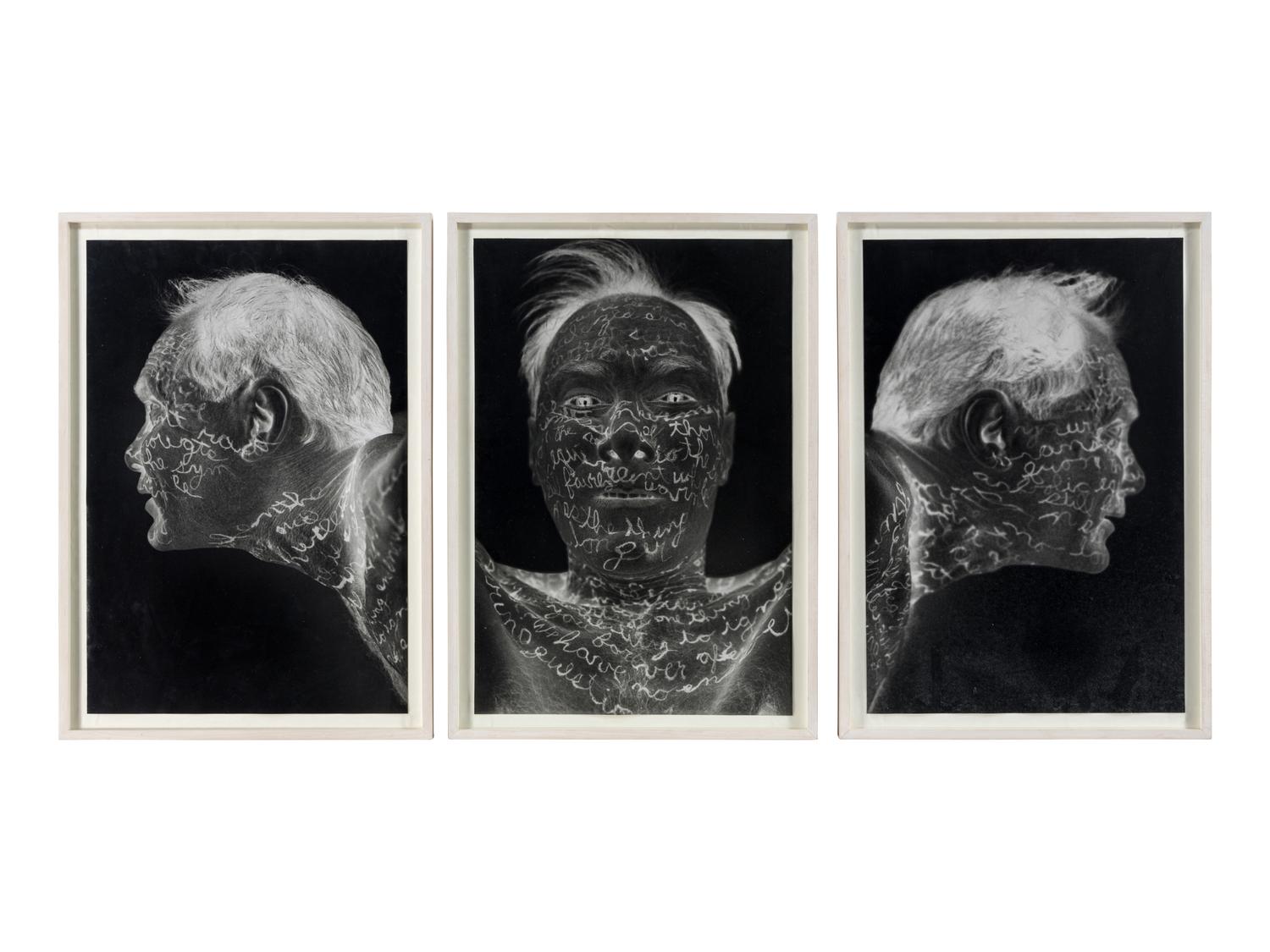 William Anastasi (born 1933) Autobodyography I-III, 1994