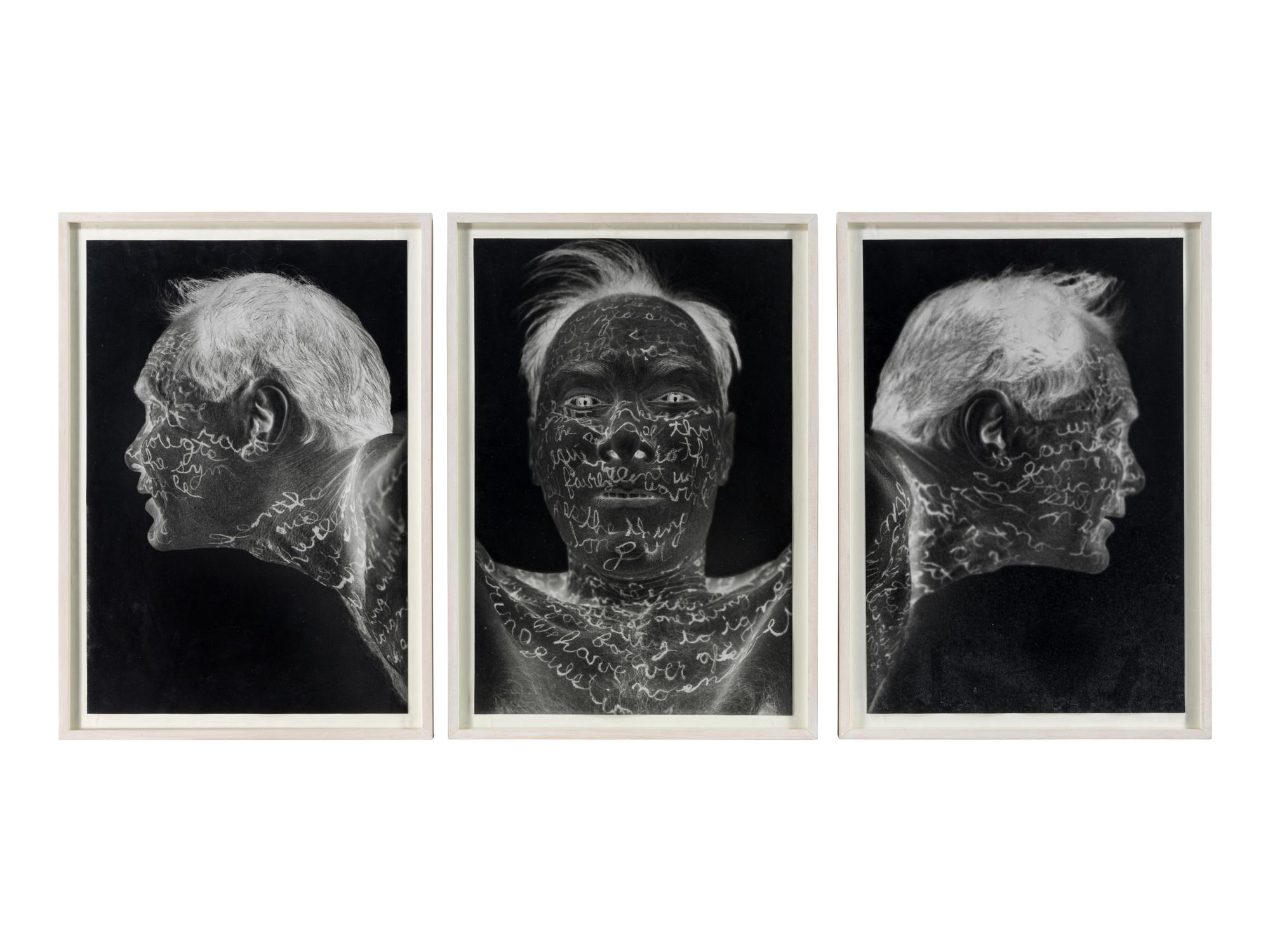 William Anastasi (born 1933) Autobodyography I-III, 1994