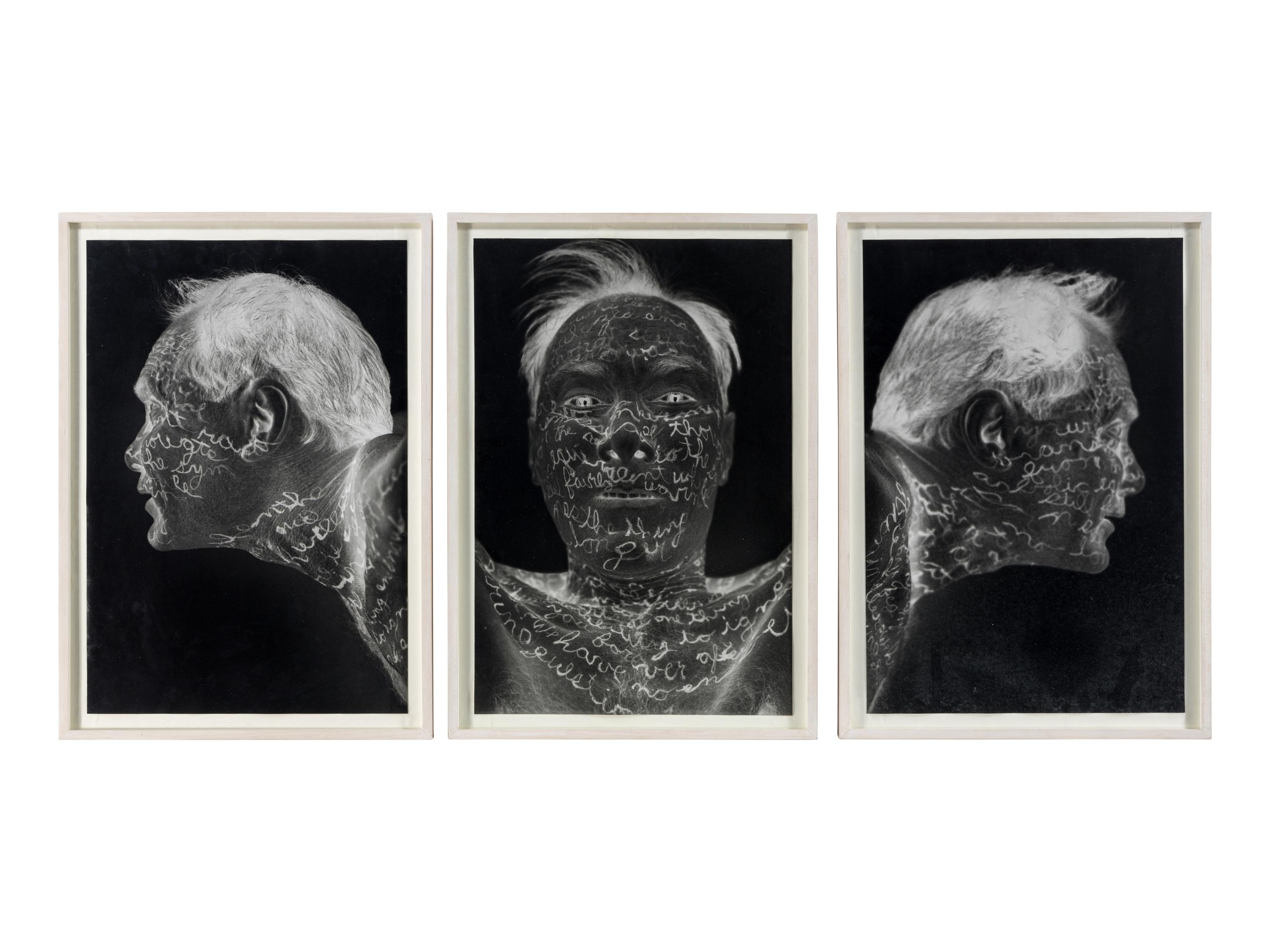 William Anastasi (born 1933) Autobodyography I-III, 1994