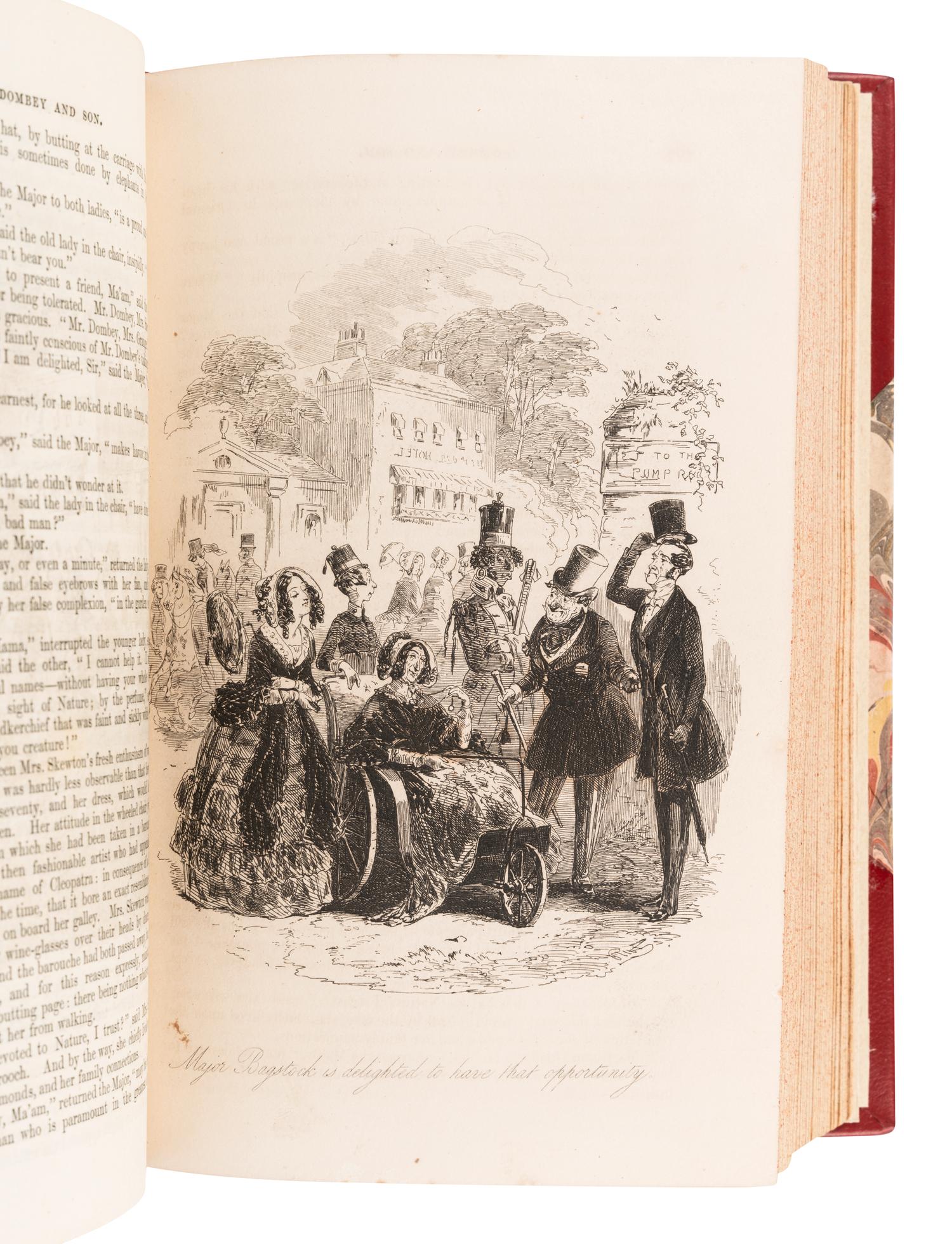DICKENS, Charles (1812-1870). The Life and Adventures of Nicholas Nickleby . London: Chapman and Hall, 1839.