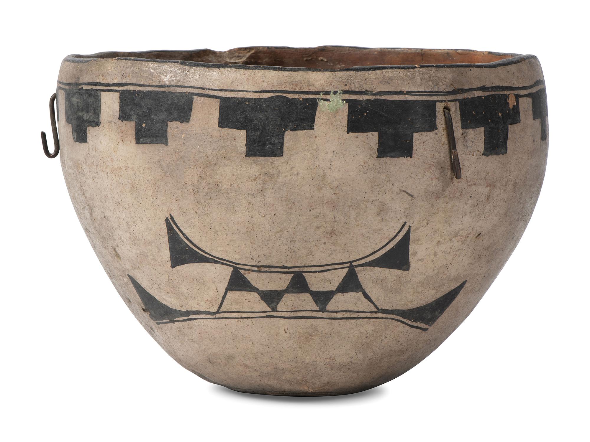 Cochiti Flower Pot, From the Collection of Forrest Fenn