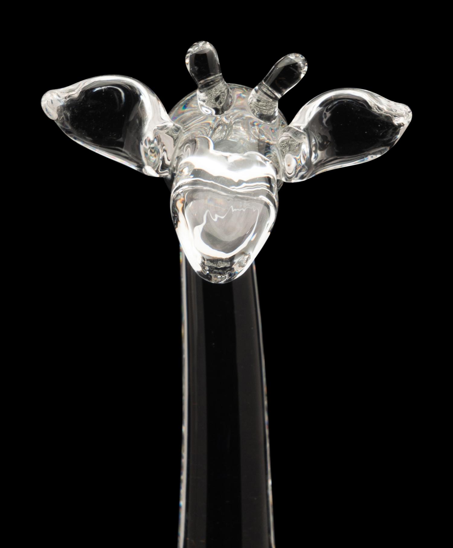 Two Steuben Glass Animal Figures