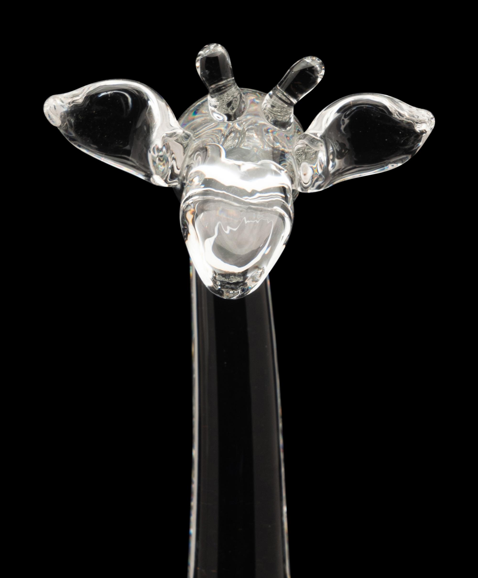 Two Steuben Glass Animal Figures
