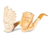 A Collection of Carved Pipes