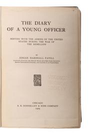 [CIVIL WAR - SOLDIERS' NARRATIVES]. A collection of soldiers' narratives and memoirs, comprising: