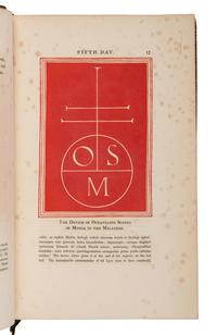 DIBDIN, Thomas Frognall (1776-1847). The Bibliographical Decameron; or, Ten Days Pleasant Discourse Upon Illuminated Manuscripts, and... Early Engraving, Typography, and Bibliography . London: for the author by Bulmer and Co., 1817.