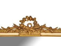A Neoclassical Style Painted and Parcel Gilt Mirror — 20th Century