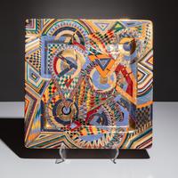 Ralph Bacerra (American, 1938–2008) — Ceramic Charger, 2004