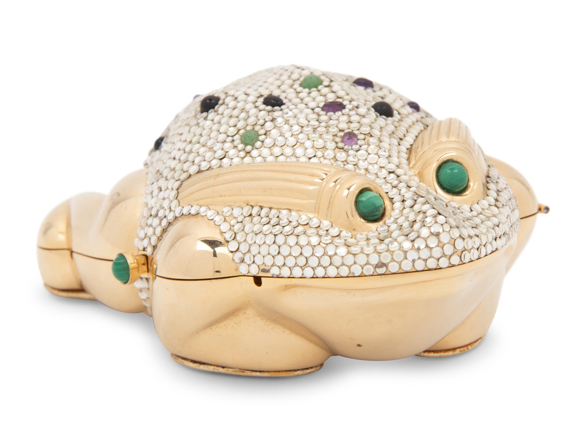Judith Leiber Frog Minaudière, 1984