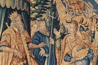 A Pair of Flemish Wool Tapestries Depicting Scenes from the Judgement of Paris