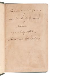 STEPHENS, Alexander (1812-1883). Gen. Nathaniel Lyon and Missouri in 1861 . SIGNED by Stephens. [With:] Engraving.