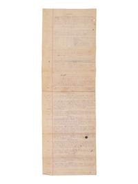 [NATIVE AMERICAN]. ARMSTRONG, Charles D. (1866-1931). Papers of Charles D. Armstrong of the Bad River Band of the Lake Superior Tribe of Chippewa Indians, including letters, documents, maps, and photographs.