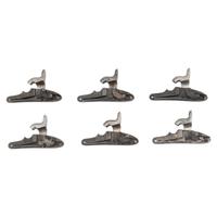 Six US Special Model 1861 Rifle Musket Locks: (1) Colt, (2) LG&Y & (3) Amoskeag,