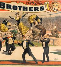 An Adam Forepaugh & Sells Brothers Circus Poster