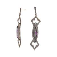 ARMENTA, DIAMOND AND MULTIGEM DROP EARRINGS