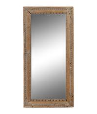 A Gustavian Painted Mirror