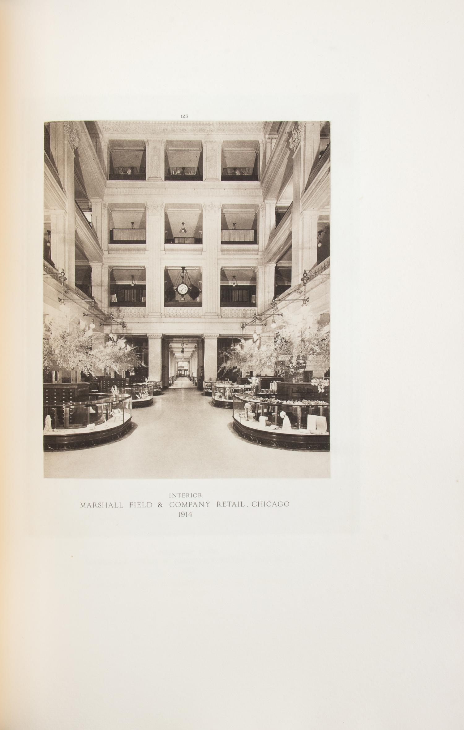 [GRAHAM ANDERSON PROBST & WHITE]. The Architectural Work of Graham Anderson Probst & White Chicago and their Predecessors D.H. Burnham & Co. and Graham Burnham & Co . London: Privately published by B.T. Batsford Ltd, 1933.