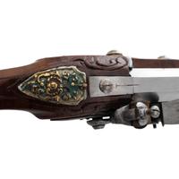 Contemporary Cased Flintlock Pistols