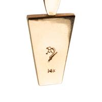 14k Gold Tufa Cast Necklace, with Turquoise, Coral, Opal, and Sugilite Lot is located and will ship from Denver, Colorado.