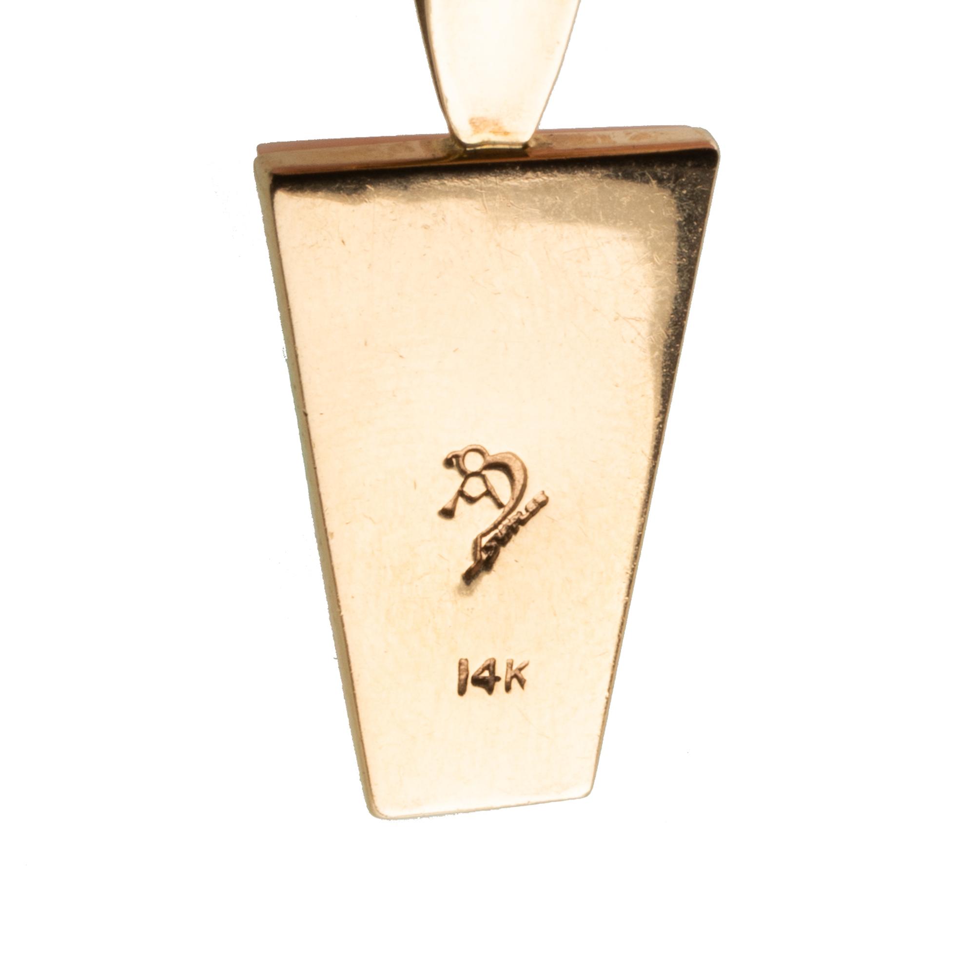 14k Gold Tufa Cast Necklace, with Turquoise, Coral, Opal, and Sugilite Lot is located and will ship from Denver, Colorado.