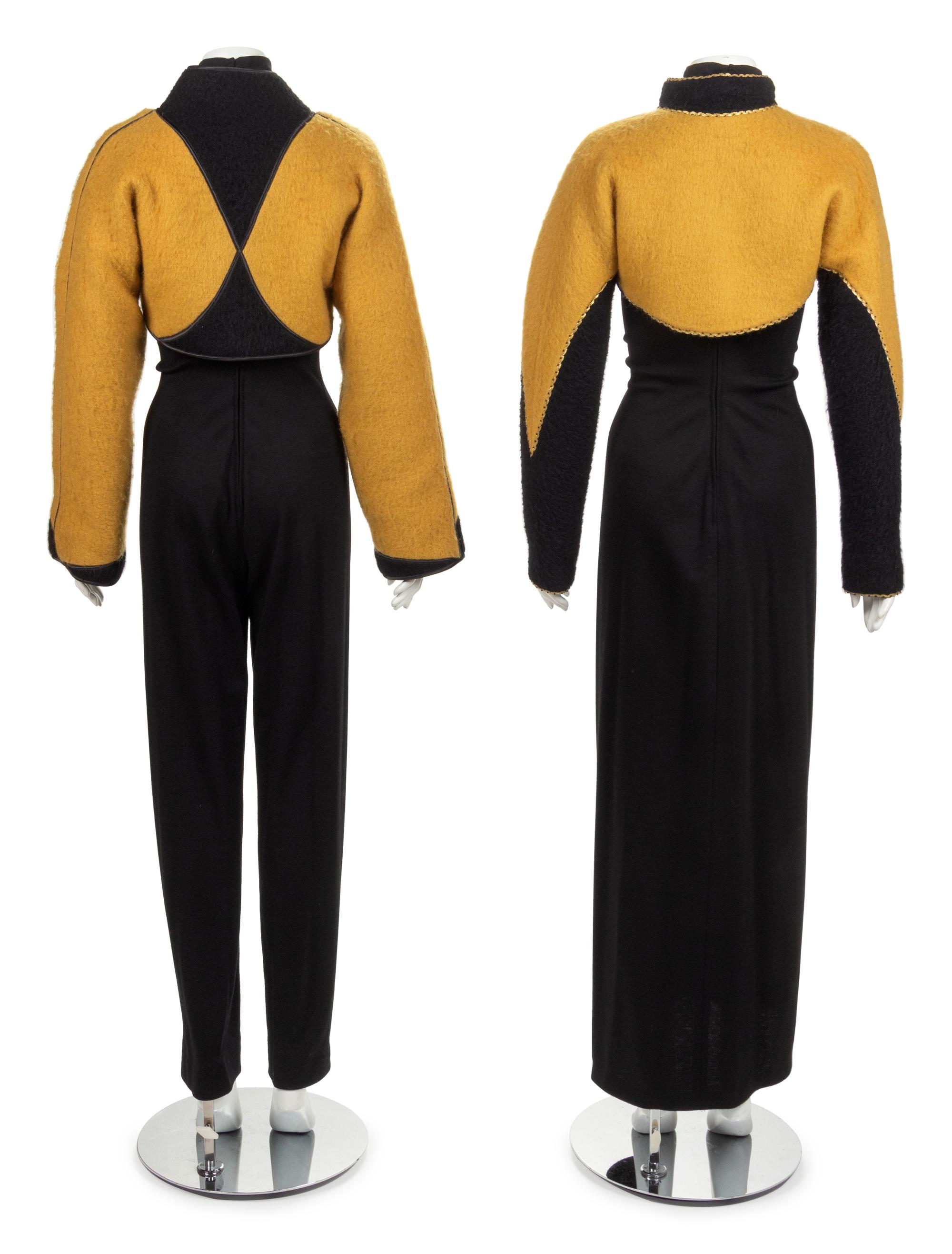 Two Geoffrey Beene Ensembles, Fall 1991