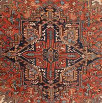 A Heriz Rug