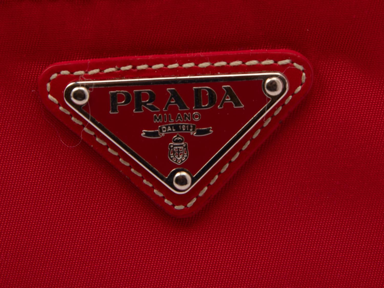 Four Prada Nylon Handbags